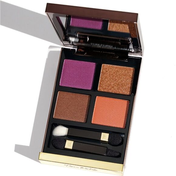 Tom Ford African Violet Eyeshadow Quad (Purple, Coral, Gold, Brown) - Picture 3 of 17